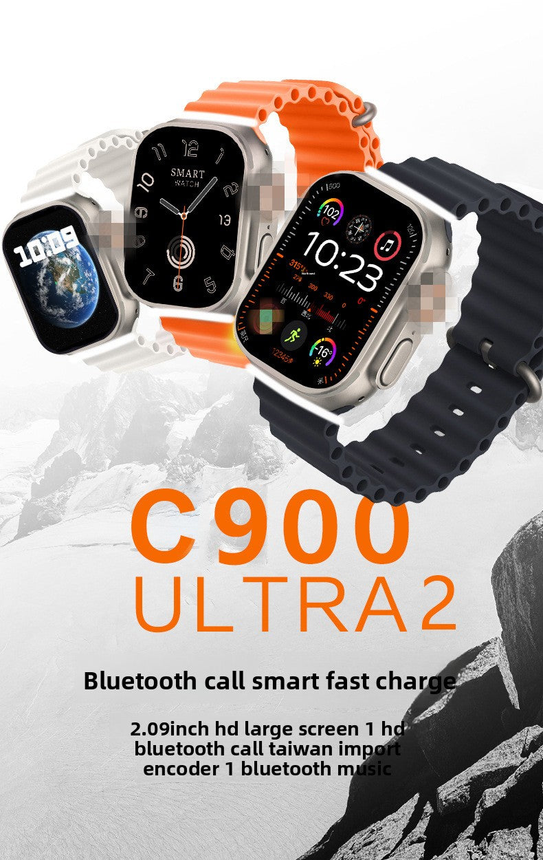 Huaqiang North S9ultra2 Smart Watch Bluetooth Calling Herzfrequenz Blutdruck Cross-Border Herren Sportuhr