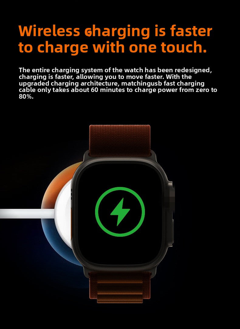 Huaqiang North S9ultra2 Smart Watch Bluetooth Calling Herzfrequenz Blutdruck Cross-Border Herren Sportuhr