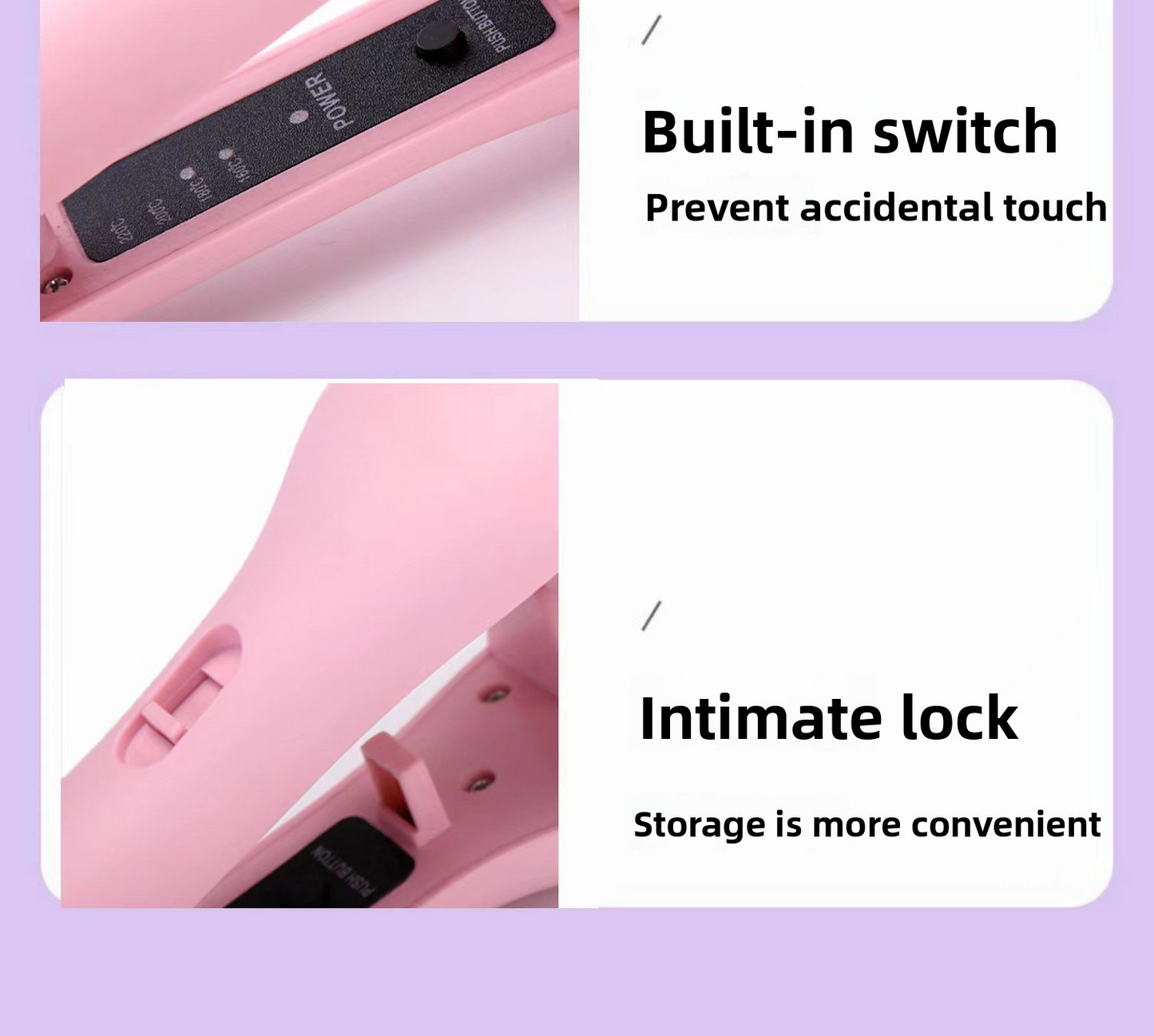 32mm French Curling Iron Water Wave Large Curl Wavy Wool Curl Iron Negative Ion Hair-Friendly Magic Tool
