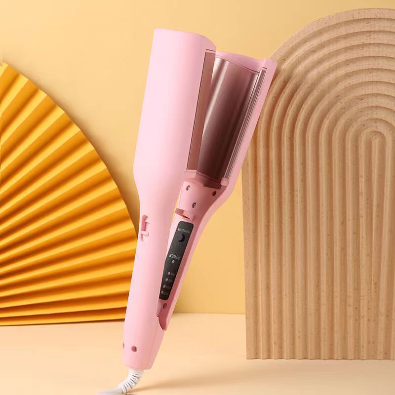 32mm French Curling Iron Water Wave Large Curl Wavy Wool Curl Iron Negative Ion Hair-Friendly Magic Tool