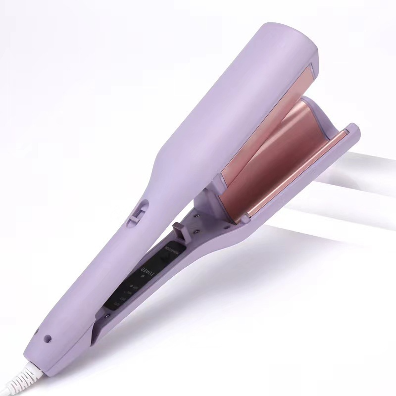 32mm French Curling Iron Water Wave Large Curl Wavy Wool Curl Iron Negative Ion Hair-Friendly Magic Tool