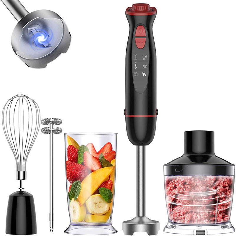 Denai Multifunktionaler Kochstab Babynahrungsmaschine Kleiner elektrischer Handmixer für den Haushalt Grenzüberschreitender Fleischwolf