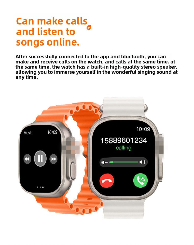 Huaqiang North S9ultra2 Smart Watch Bluetooth Calling Herzfrequenz Blutdruck Cross-Border Herren Sportuhr