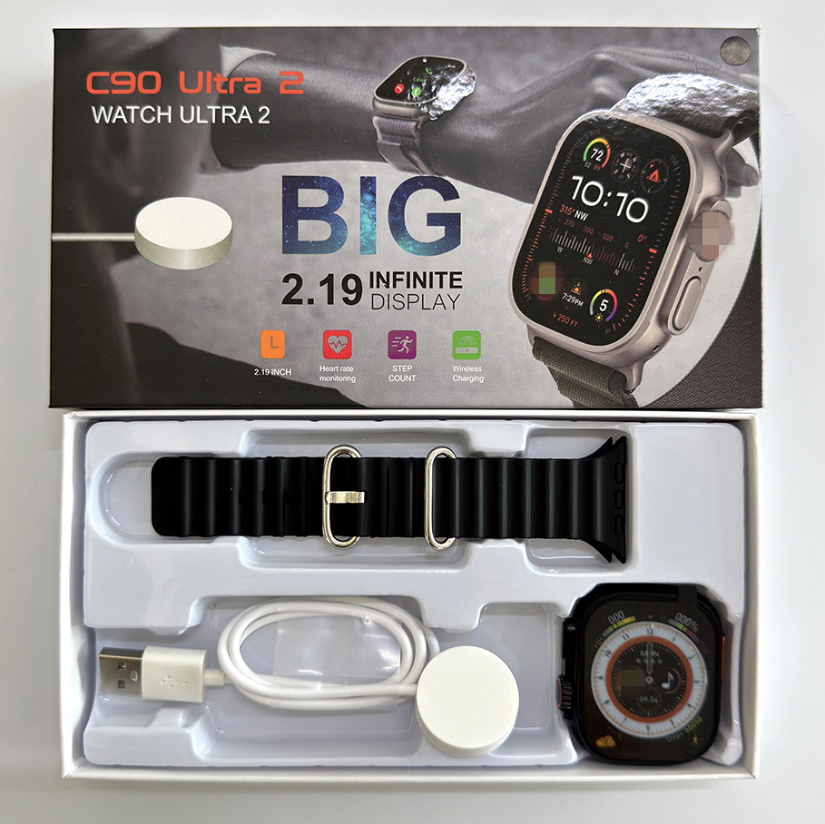 Huaqiang North S9ultra2 Smart Watch Bluetooth Calling Herzfrequenz Blutdruck Cross-Border Herren Sportuhr