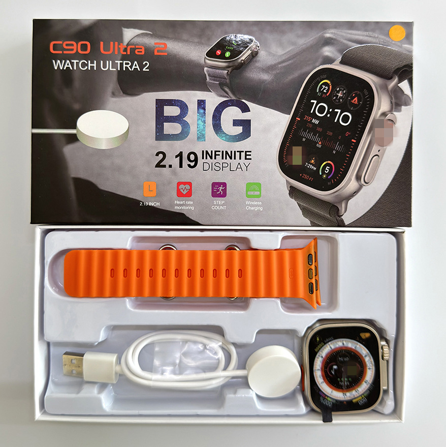Huaqiang North S9ultra2 Smart Watch Bluetooth Calling Herzfrequenz Blutdruck Cross-Border Herren Sportuhr