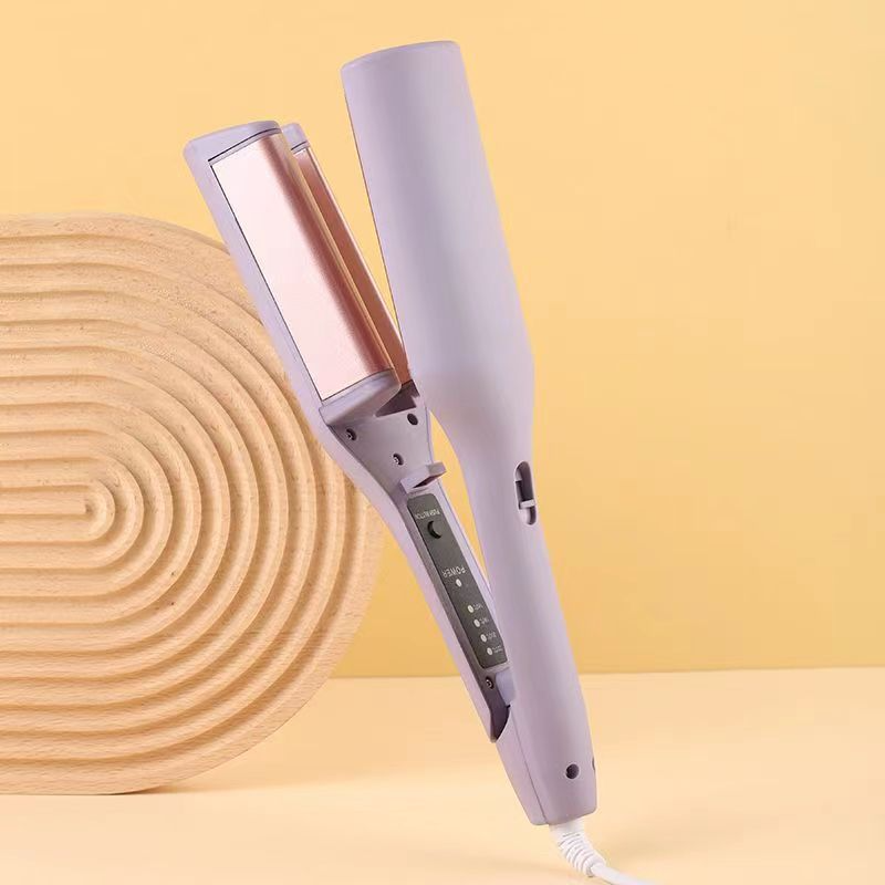 32mm French Curling Iron Water Wave Large Curl Wavy Wool Curl Iron Negative Ion Hair-Friendly Magic Tool