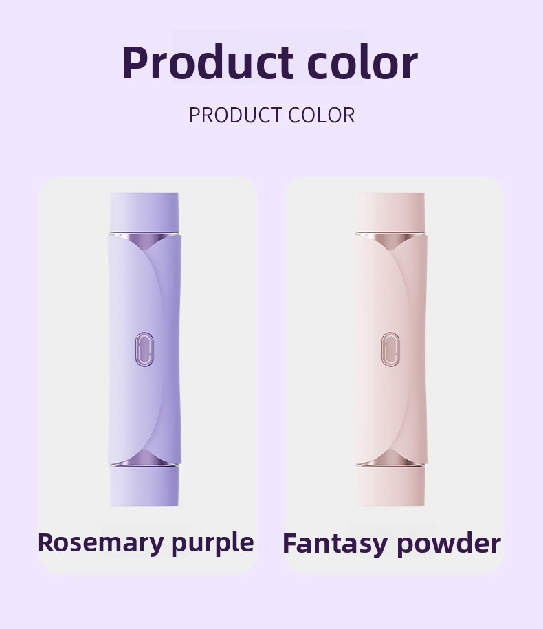 Hair Removal Device for Women, Dual-Head Shaver, Private Area Pubic Hair Trimmer, Electric Hair Removal Razor, Unisex Hair Removal Tool