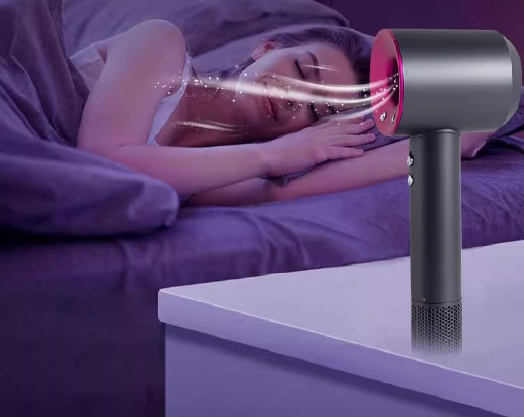 Hair Dryer Household Negative Ion Hair Care Quick-Dry Huaqiangbei Silent High-Speed Hair Dryer Home Appliance