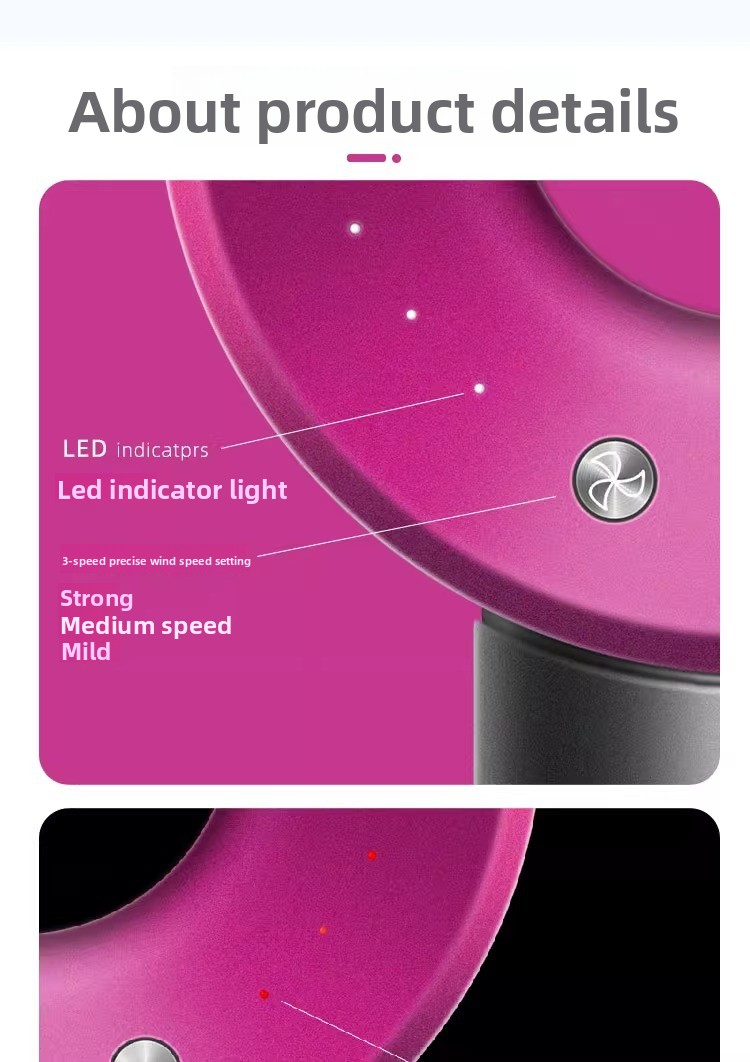 Hair Dryer Household Negative Ion Hair Care Quick-Dry Huaqiangbei Silent High-Speed Hair Dryer Home Appliance