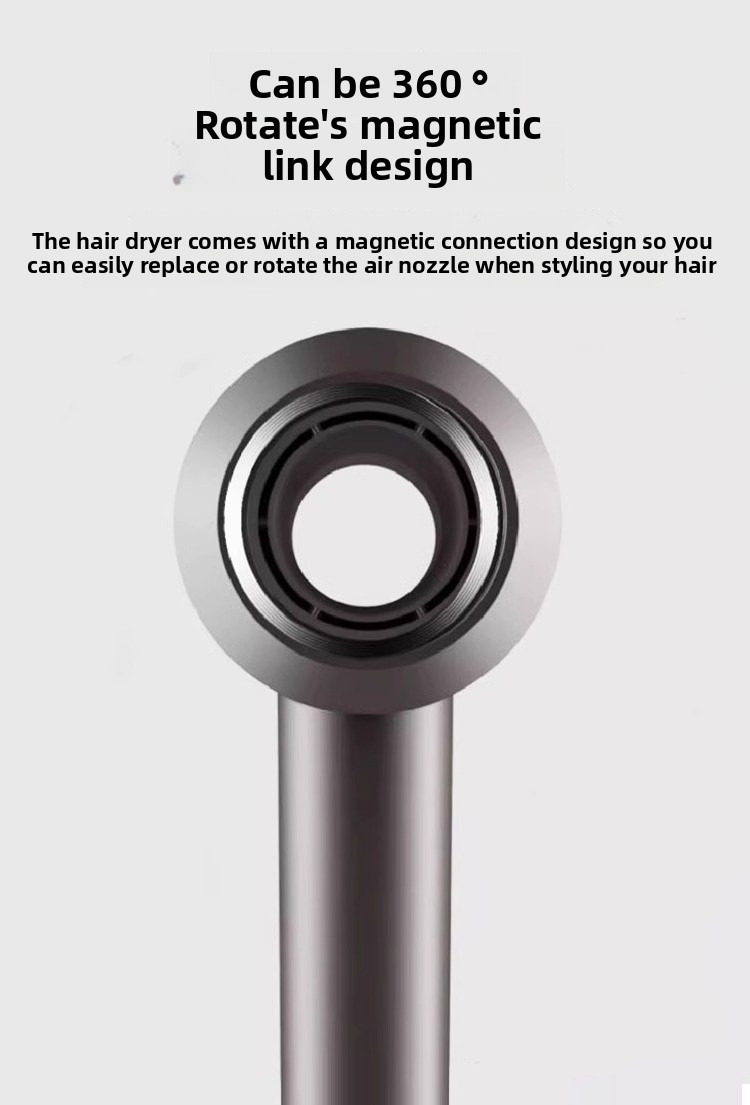 Hair Dryer Household Negative Ion Hair Care Quick-Dry Huaqiangbei Silent High-Speed Hair Dryer Home Appliance