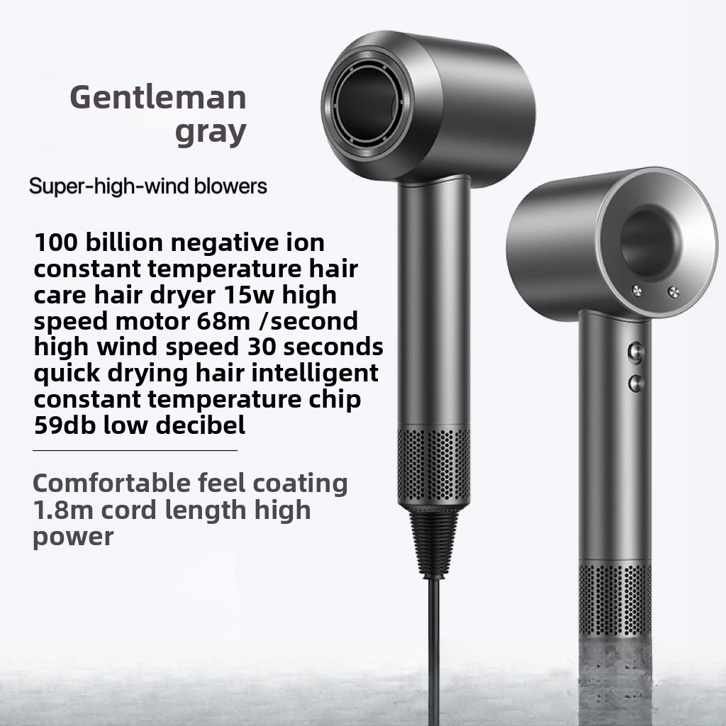 Hair Dryer Household Negative Ion Hair Care Quick-Dry Huaqiangbei Silent High-Speed Hair Dryer Home Appliance