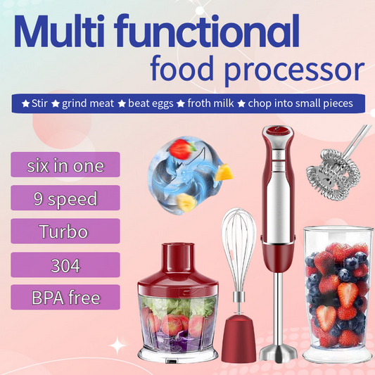 Cross border multifunctional cooking stick, home cooking machine, small handheld mixer, baby food processor, juicer, blender