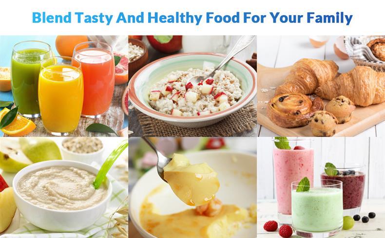 Cooking stick, small baby home multifunctional complementary food machine, blender, handheld juicing and cooking machine