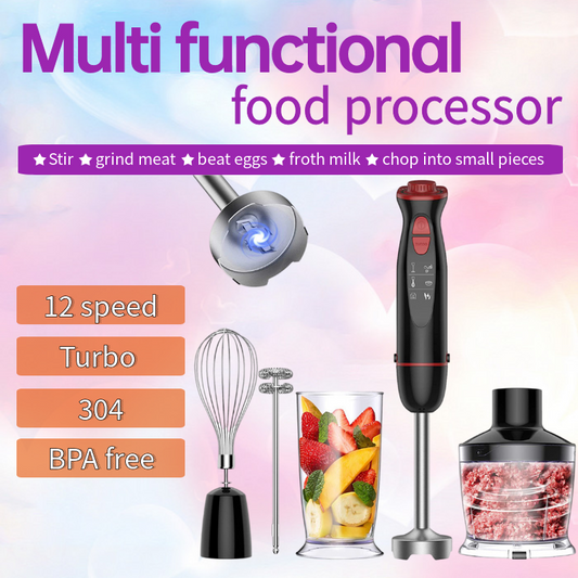 Denai Multi functional Cooking Stick Baby Food Machine Household Small Handheld Electric Blender Cross border Meat Grinder
