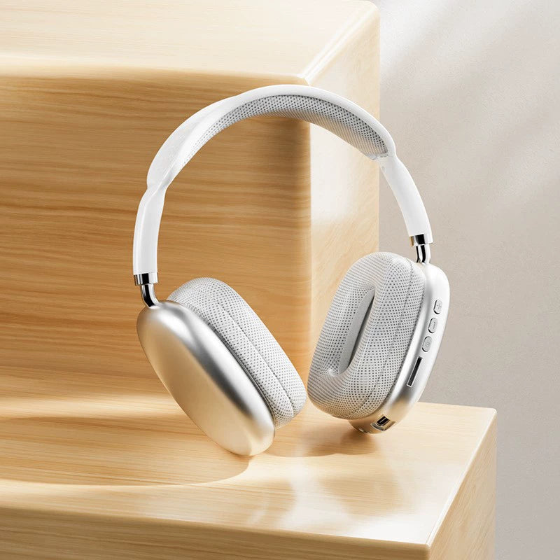 Hot-Selling Compatible with Apple P9 Pro Max Over-Ear Headphones with Deep Bass Wireless Bluetooth Earphones